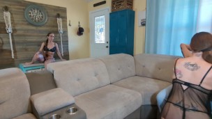 My wife watches me fuck her stepsister!!!